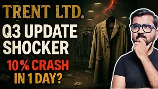 Trent Stock CRASH! 🚨 Why Tata&rsquo;s Retail Giant Fell 10% Today | Is the Growth Story Over?