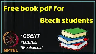 Free Book pdf for Btech Students (All branch) in all languages