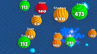 Balls io (vs) Toy Spring - Level Up Ball (Max Level, Math Game) All Level