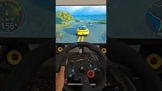 Testing Logitech G29 with The Crew Motorfest #logitechg29 #gaming #shorts