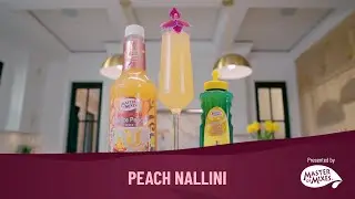 How To Make A Peach Nallini Mocktail