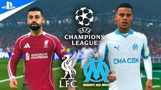 FC 26 Gameplay Liverpool vs Marseille  UCL Final 🏆 Salah vs Greenwood