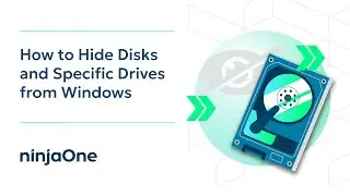 How to Hide Disks and Specific Drives from Windows (w/ SCREEN RECORDING)
