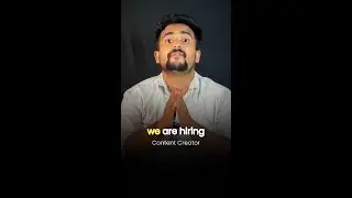 HIRING Content Creator Hyderabad  20-30k Salary  Bhavanams C2C Jobs #shorts