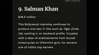 Forbes list of richest actors
