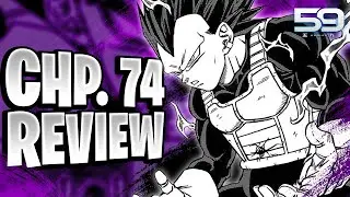 VEGETA GOATED! A NEW FORM!? Dragon Ball Super Chapter 74 Review!