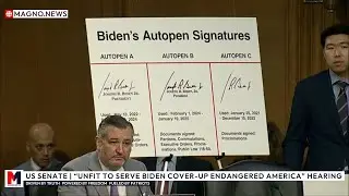 🇺🇸 Sen. Ted Cruz Exposes Biden's Autopen Regime as &laquo;The Biggest Fraud in US History&raquo;