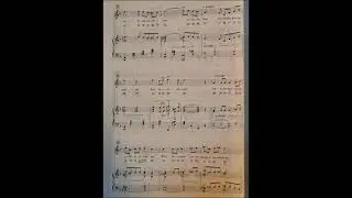 Serenade (The Student Prince)小夜曲(学生王子)piano accompaniment music  钢琴伴奏音乐