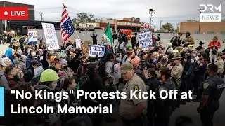 LIVE: Anti-Trump Demonstrators Gather at Lincoln Memorial for 
