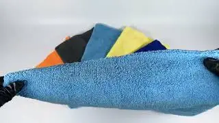 Microshine DualClean: Long & Short Pile 400 GSM Microfiber Car Cleaning Cloths