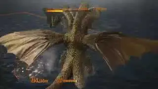 GODZILLA (PS4): God of Destruction Mode - Invade - King Ghidorah (Stage 5)