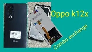 📲Oppo k12x combo lagane ka tarika Display exchange replacement📲 #mobile #repair #viral #viralvideo 