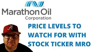 Price levels to watch on Marathon Oil Corp, MRO Stock. #shorts