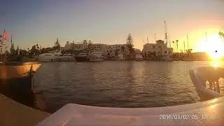 Timelapse Kantaoui Marina Sousse, Tunisia