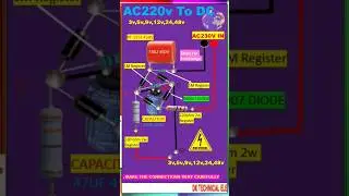 🌟Ac to Dc converter #shorts #viralsho