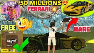 Buying Free Ferrari😱From Pirates Event In Grand Mobile RP life Simulator? 🔥#grandrp #gtarp #gta 