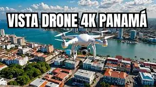 Panamá 2025 en 4K: Cinta Costera y Casco Viejo Desde el Aire