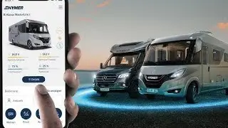 The HYMER Connect app with new functions!The smart ecosystem for your HYMER, Travel..