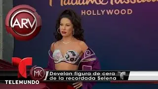 Selena Quintanilla inmortalizada en figura de cera | Al Rojo Vivo | Telemundo