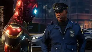 a sneak raid on fisk properties | SPIDERMAN REMASTERED