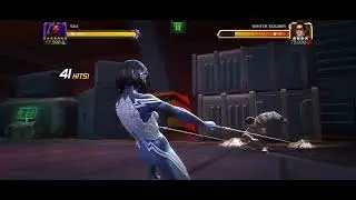 7 star Silk crazy red numbers so much damage #mcoc