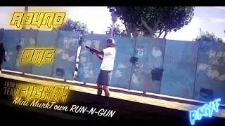 GTA V ONLINE [KOBK] vs [WARR] - FREE AIM CREW BATTLE
