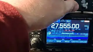 73s vid&eacute;o QRM de cette nuit avec teste du TIMEWAW ANC-4 😉👍🏻