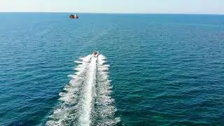 Погоня за катером, в Крыму