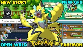 Pokemon SkyBlue English GBA ROM Hack With Open World, New Story, New Region, New GFX & More! (2024)