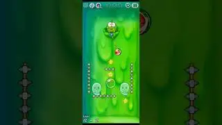 Can I beat Spooky Box Level 21? 🫤🤔 Cut the Rope Season 3 #gamersan #gaming #games #shorts