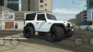 Modified Mahindra Thar Games:Indian Blue Thar (Gadi Wala Games) Car Game Android Game - #2025