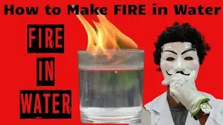 How To Make FIRE In WATER #shorts | Experiment Nail Polish |MASKMAN SCIENTIST|