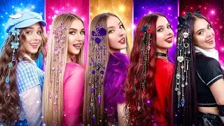 Capelli biondi vs capelli scuri vs capelli rossi! Sfida di popolarità