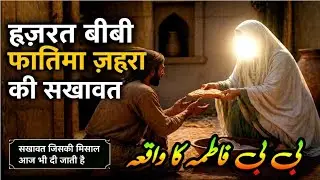 hazrat bibi fatima zahra as. ki sakhawat ||हज़रत अली (र॰अ) की सखावत | Story of Hazrat ali