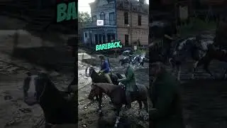 Riding bareback hits different... #rdr2 #roleplay #ranchroleplay #reddeadredemption #gaming
