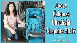 Joovy Caboose Ultralight Graphite 2016 Review by Baby Gizmo
