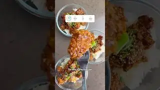 High Protein Korean Chicken Bites! Only 467 Calories!🍗🔥💪#food #shorts #highproteinrecipes
