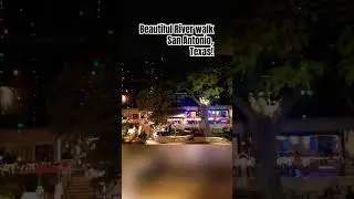 Beautiful River walk @ San Antonio, Texas #usa #texas #riverwalk #viral #shorts