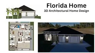Florida Home Using Home Designer Pro by Chief Architect
