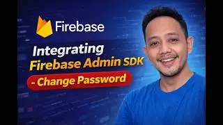 Integrating Firebase admin SDK - change password