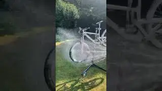 SATISFYING MOUNTAIN BIKE WASH! 🤤 #shorts