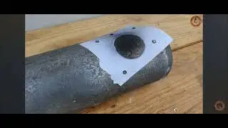 make a simple forging furnace  using fire  extinguisher Cylinder HOMEMADE FORGE