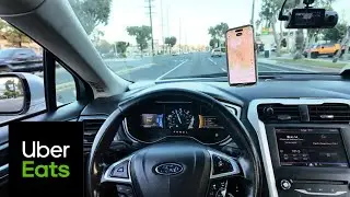 Como &eacute; trabalhar com Uber Eats em Los Angeles, Calif&oacute;rnia 🇺🇸 | Experi&ecirc;ncia real na gringa
