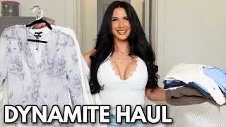 DYNAMITE TRY-ON HAUL ❥ | euro summer outfit inspo, new in arrivals + sale items you need!