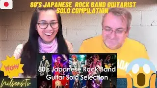 🇩🇰NielsensTv REACTS TO 🇯🇵80's Japanese  Rock band Guitarist Solo Compilation - OMG😱🎸👏