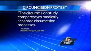 Group protests circumcision study at Clifton hospital