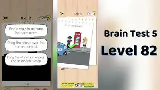 Brain Test 5 Level 82 Solution | Brain Test 5 step by step Hints