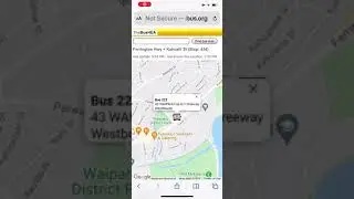 Bus 222 on route 43 mega rare