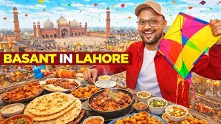Basant in Old Lahore | Kite Flying, Street Food & Badshahi Mosque Vibes