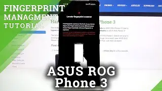 How to Add Fingerprint to ASUS ROG Phone 3 &ndash; Add Fingerprint Screen Lock